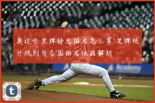 奥运会奖牌榜总排名怎么算 奖牌统计规则与各国排名依据解析
