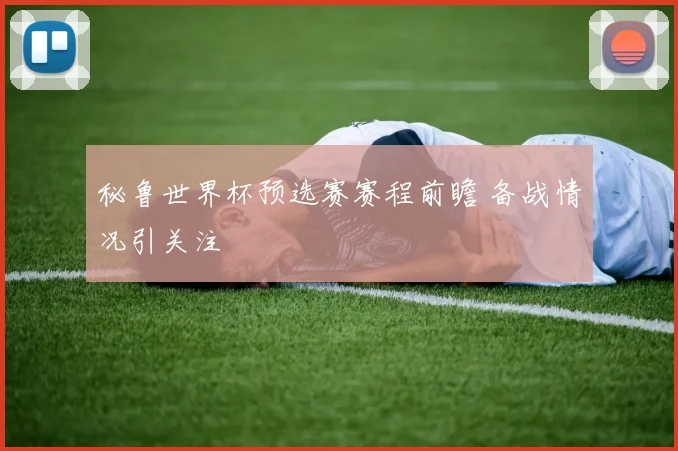 秘鲁世界杯预选赛赛程前瞻 备战情况引关注